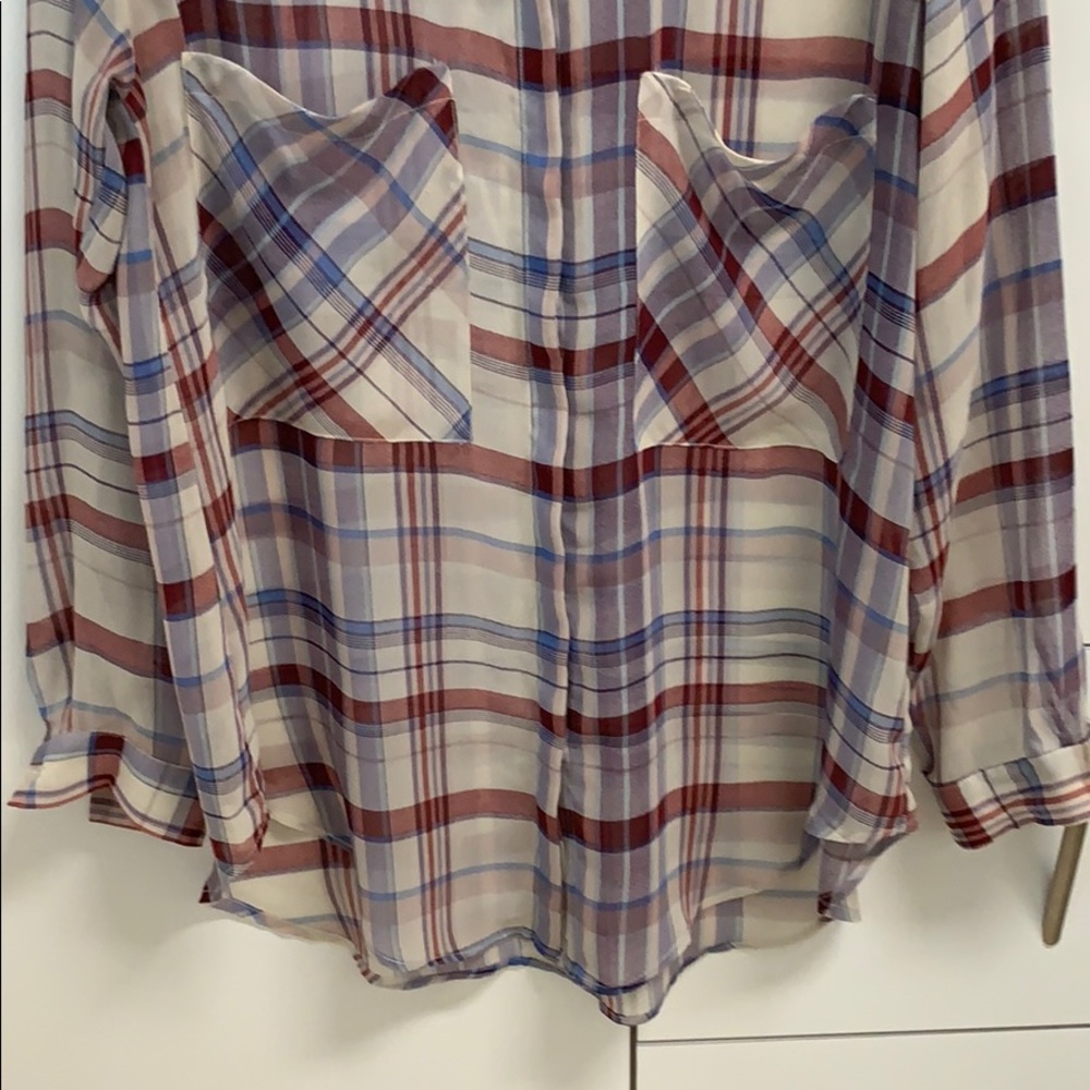 Zara Basic Button Down Shirt - image 7